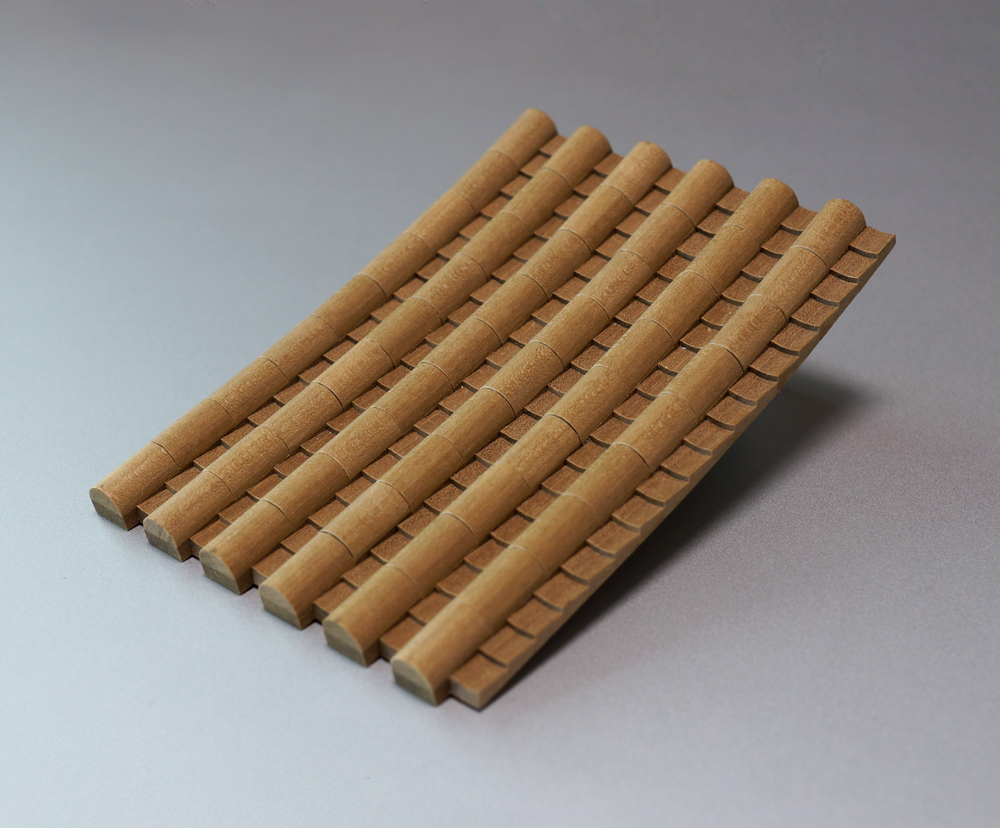 magnolia hypoleuca Azuchi Castle roof tiles